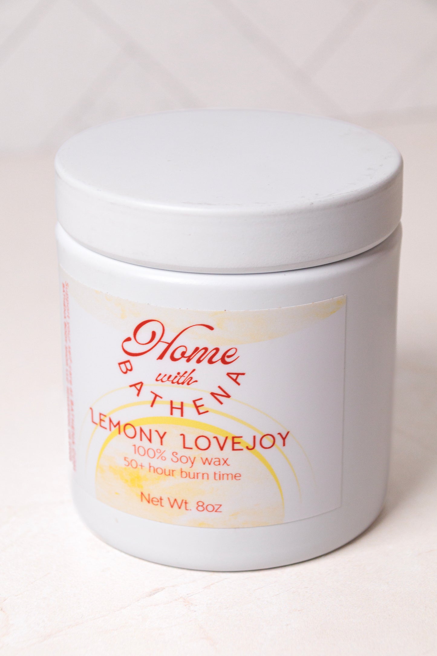 Lemony Lovejoy 8 oz. Candle